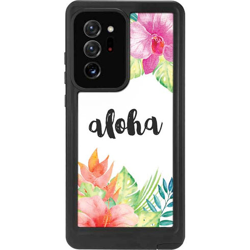 Aloha Tropical Galaxy Note20 Ultra 5G Waterproof Case